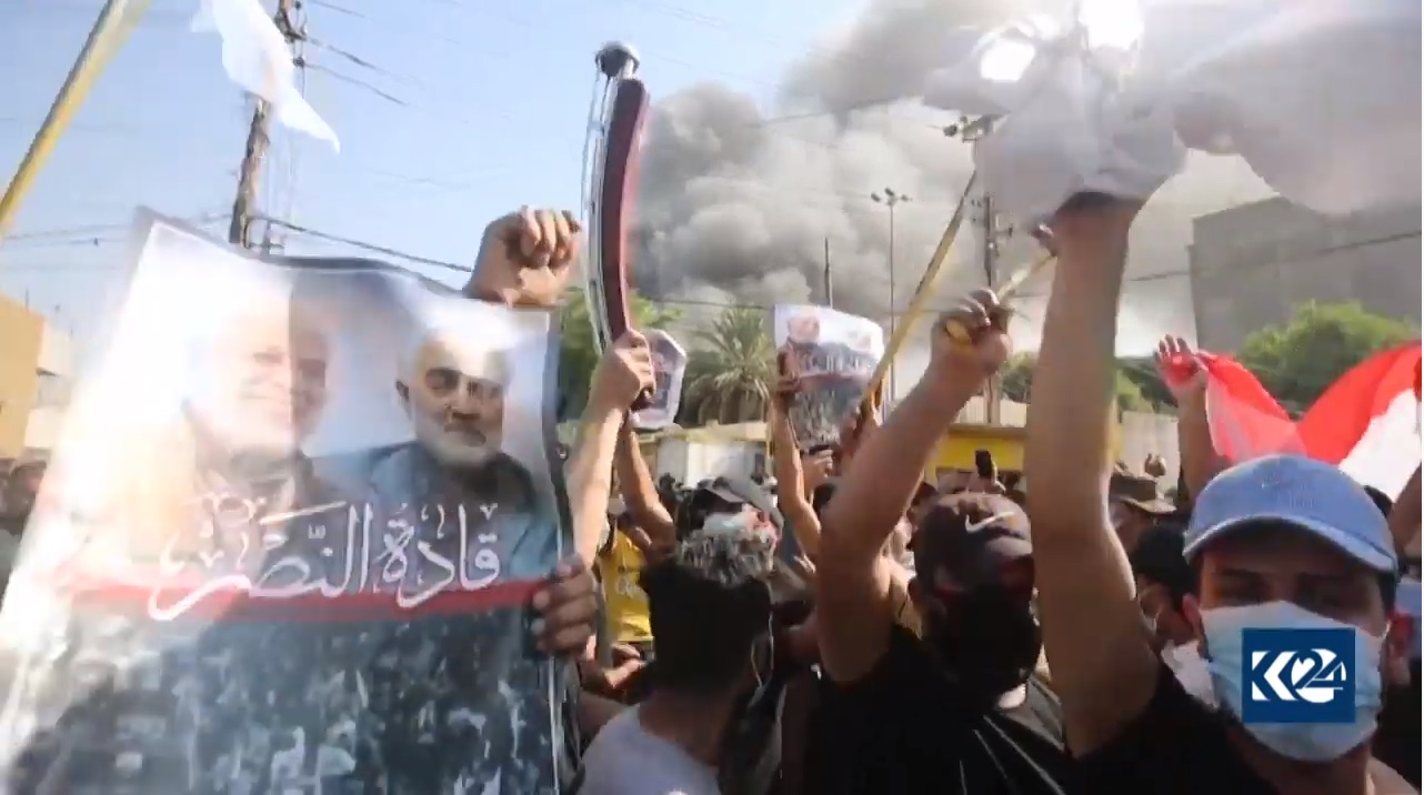 کاردانەوەکانی سووتاندنی ئاڵای کوردستان لەلایەن لایەنگرانی حەشدی شەعبی